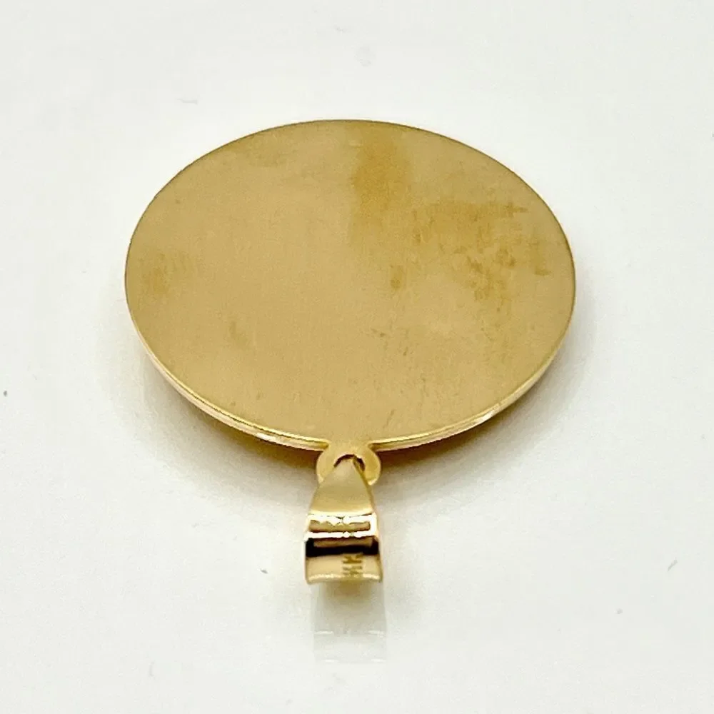 New, 14k Gold Saint Jude Thaddeus Pray For Us Religious Medal